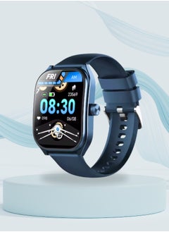 AOLON 2024 GTS Smartwatch Bluetooth Talk 100 Sport Modes Blue  - Image 1