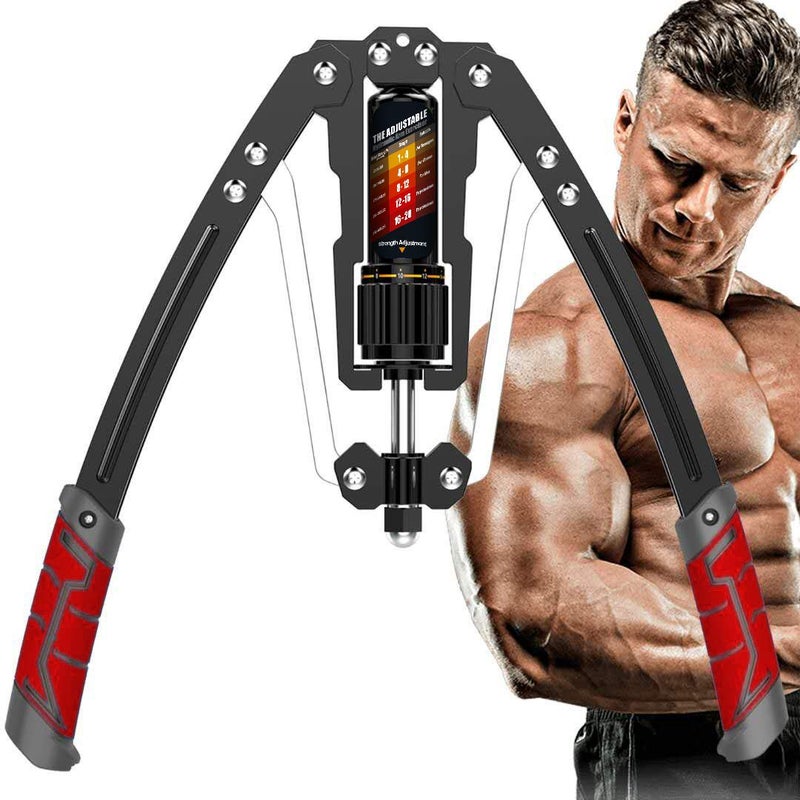 EAST MOUNT Twister Arm Exerciser - Adjustable 22-440lbs Hydraulic Power, Home Chest Expander, Shoulder Muscle Training Fitness Equipment, Arm Enhanced Exercise Strengthener. - Image 1