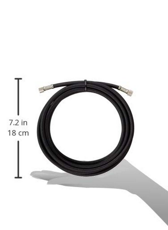 Temptu Nylon Braided 1/4 X 1/8 Airhose 10 Inch  - Image 2