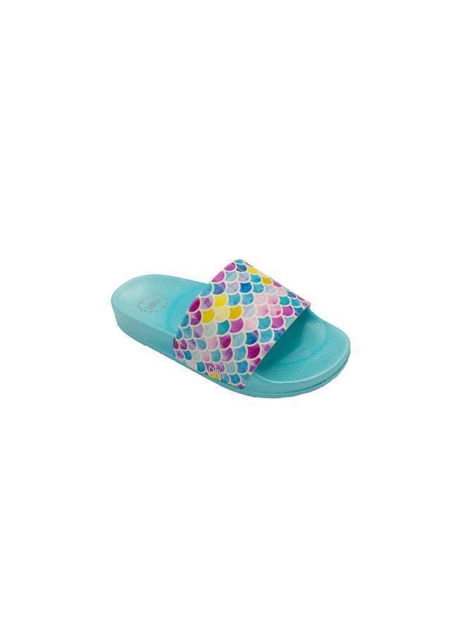 CUBS Printed Everyday Wear Eco-Friendly Pvc Slides For Women Lightweight Easy To Wash And Anti-Slip Soles  - Image 1