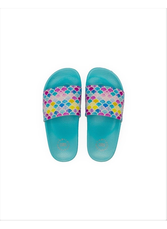 CUBS Printed Everyday Wear Eco-Friendly Pvc Slides For Women Lightweight Easy To Wash And Anti-Slip Soles  - Image 2