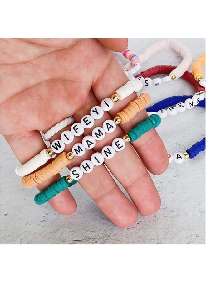 4080 pieces clay beads for jewellery making for girls, necklace making kit bracelet making kit seed beads for girls DIY material: polymer clay box size: 17.5 10 2.2 cm flat clay beads size: diameter: 6 mm thickness: 1 mm age includes: 4000 x flat clay beads 1 x white elastic rope 1 x scissors 20 x lobster clasp 50 x letter beads 5 x sections. 5 star pendant 5 star pendant x Shells 50 x Open Bow 100 x Spacer Beads 40 x Buckle 1 x Storage Box Note: 1. There will be a small error due to manual aging. Please understand and contact the use. 2. Do not let children under 6 years old use it alone to prevent swallowing. For use under adult supervision. 3. The work on completing the picture is for reference only. It is not included in the age. Macllar-: If you have any questions about the products, please feel free to contact us at any time. We will help you solve the problem in time. We wish you a pleasant shopping experience. - Image 4