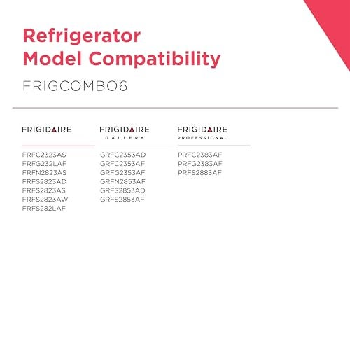 Frigidaire PurePour® PWF-1 (FPPWFU01) & PureAir® AF-2 (FRGPAAF2) Water & Air Filter Combo Kit - Image 2