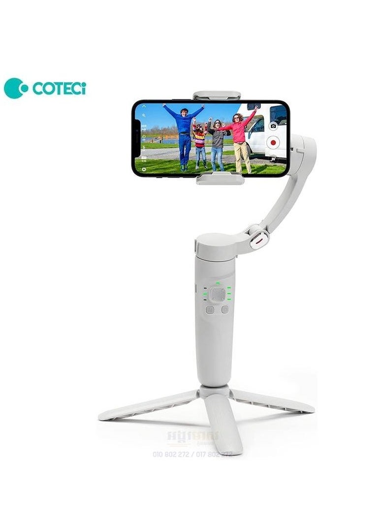 Generic - COTECi 3-Axis Smartphone Stabilizer Gimbal Stabilizer for Mobile Phones Smart Selfie Stick with Face Tracking for Action Camera - Image 1