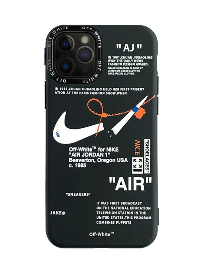 VR CREATIVE Protective Case Cover for Apple iPhone 14 Pro Max Nike Air Design Black