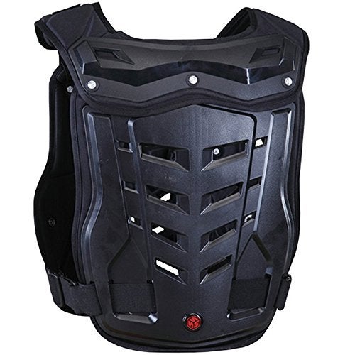 TINTON LIFE Knight Equipment Motocross Motorcycle Adult Chest Protector Vest Protector (Black) - Image 5