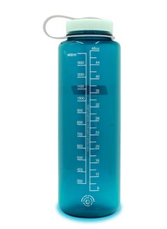 Nalgene Sustain Tritan Bpa-Free Water Bottle Made With Material Derived From 50% Plastic Waste, 48 Oz, Wide Mouth, Trout  - Image 2