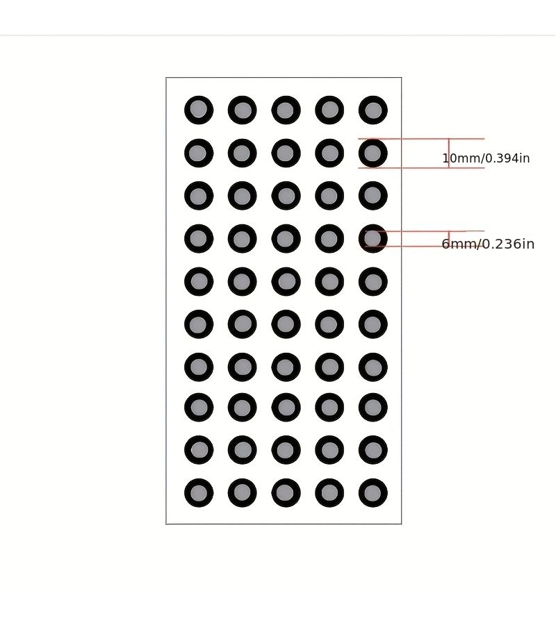50pcs 3D Scanning Markers 6mm Tracking Points For DSLR Smartphones Systems - Image 2