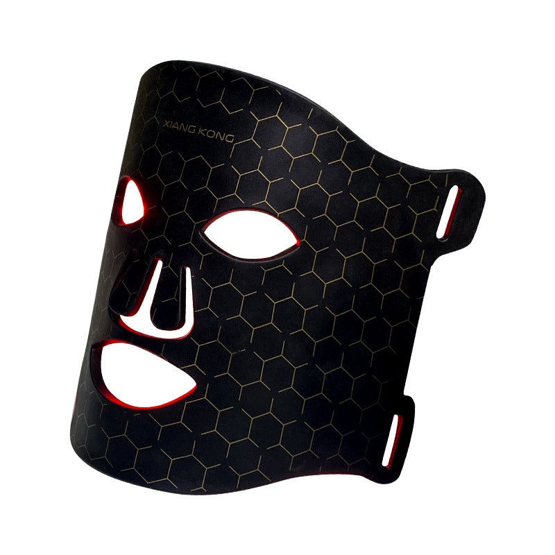 Led Pon Mask Machine Household Electronic Color Light Rejuvenation Instrument Acne Skin Rejuvenation Color Light Beauty Mask - Image 1