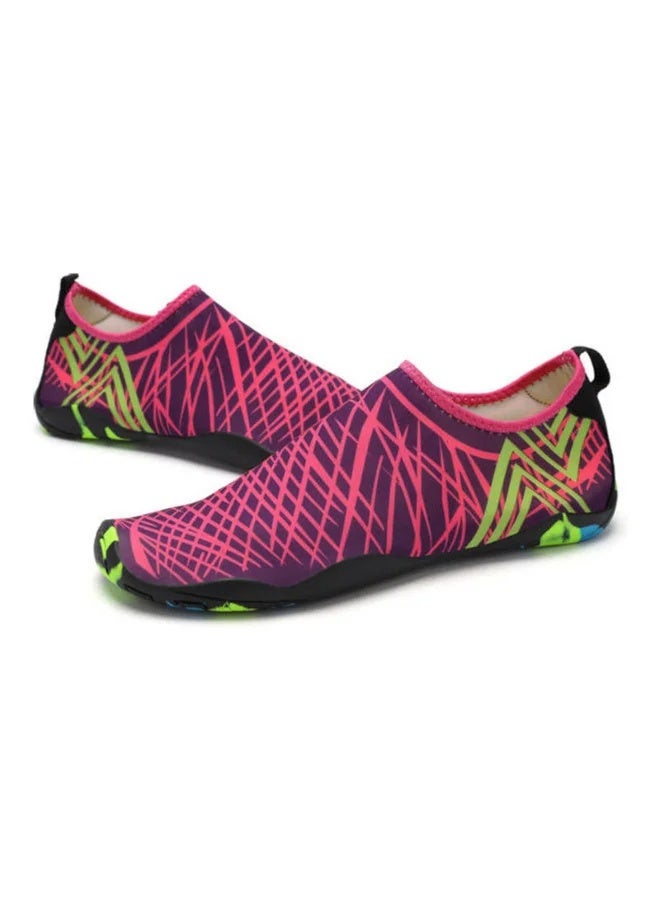 Unisex Quick-Dry Canvas Beach Trainers with Lace-Up and Rubber Sole - Image 2