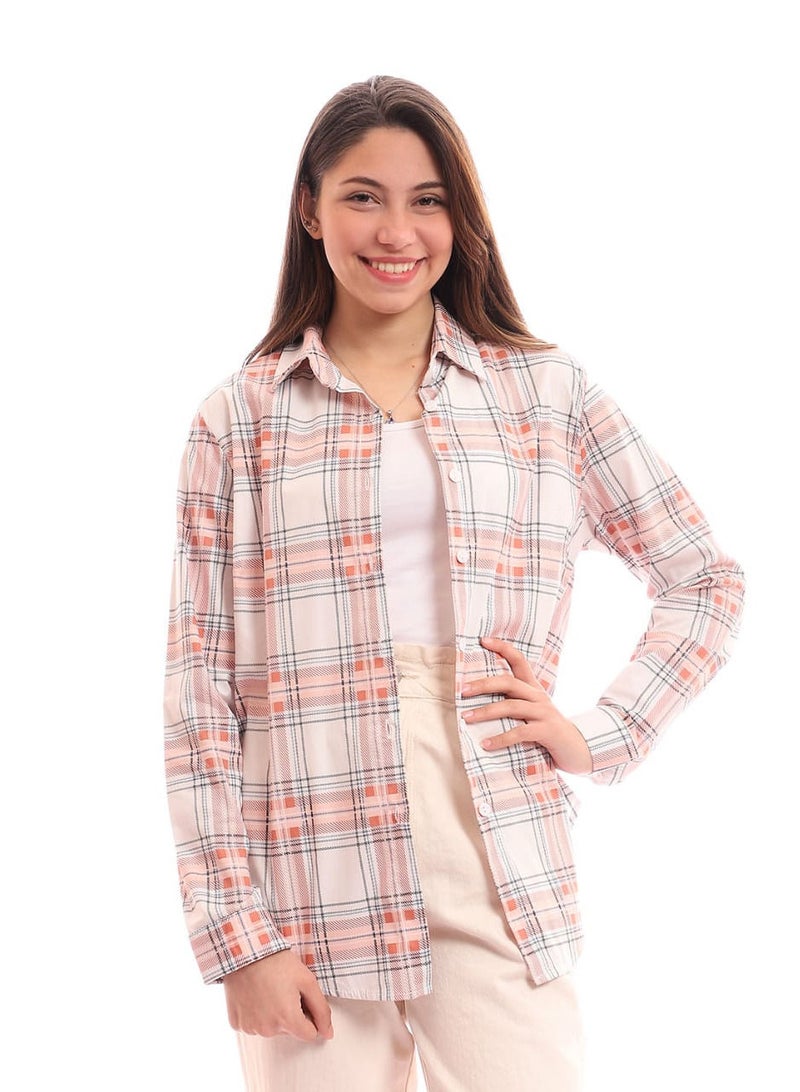 Puritopia Firebrick Karoh Casual Shirt 