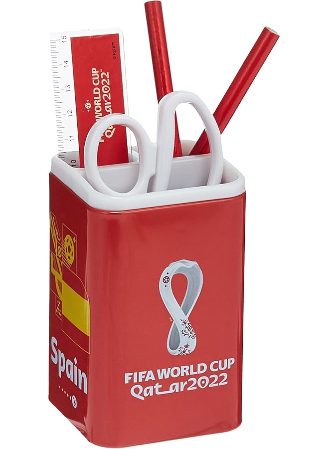 FIFA 2022 Pencil Holder Set Spain - Image 1