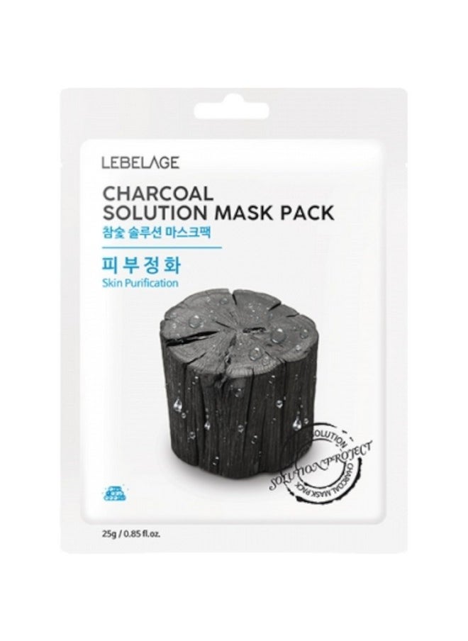 Lebelage - Radiant Complexion 8Packtotal Masks Facial Masks Luxurious Skin Care Set With Aloe Vera Activated Charcoal Hyaluronic Acid Cucumber Essence Pore Purifying. - Image 1