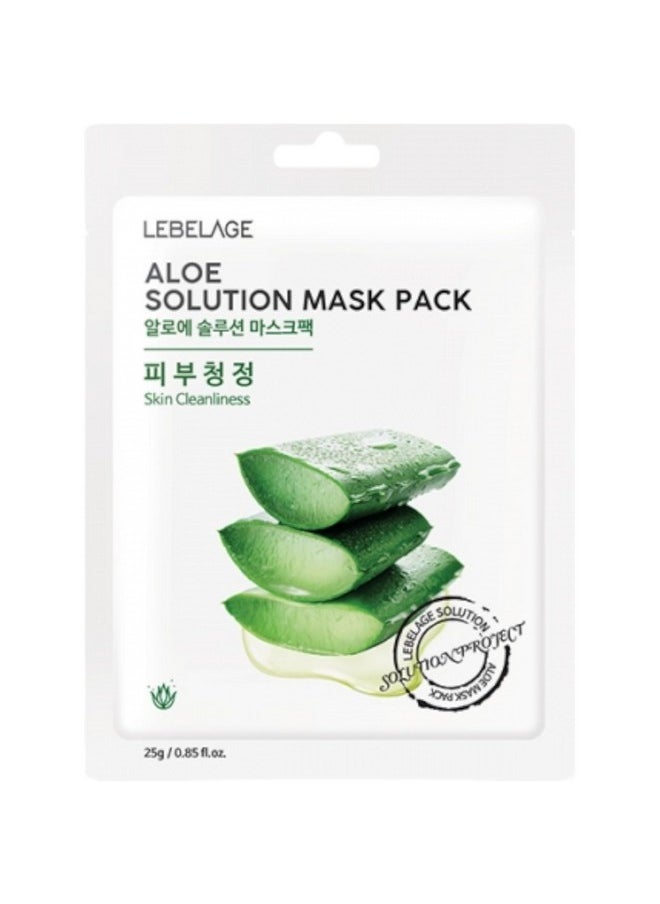 Lebelage - Radiant Complexion 8Packtotal Masks Facial Masks Luxurious Skin Care Set With Aloe Vera Activated Charcoal Hyaluronic Acid Cucumber Essence Pore Purifying. - Image 1