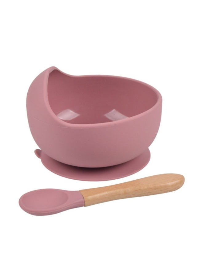 DAREU Silicone Baby Suction Bowl and Spoon Set – BPA-Free, Non-Slip Feeding Bowl for Babies and Toddlers – First Feeding Set for Self-Feeding and Baby-Led Weaning​  - Image 1