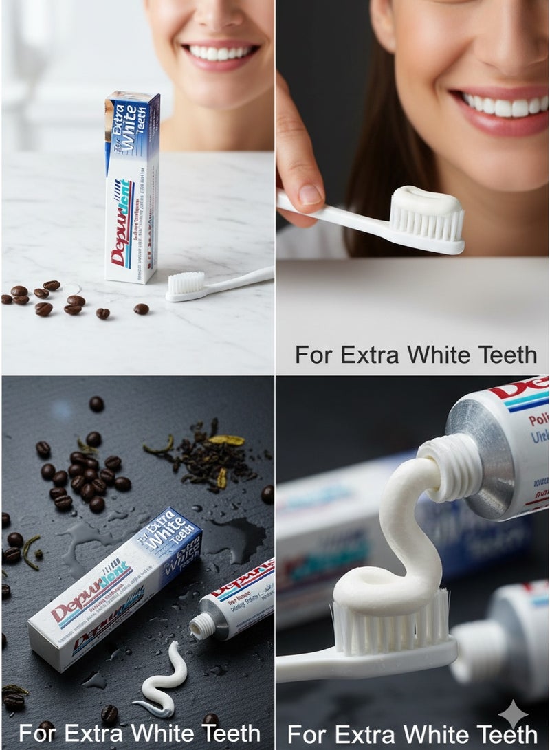 ديبيورادنت معجون تلميع الأسنان 13 مل – ميني لتبييض وتنظيف عميق يمنح أسنانًا ناصعة ومنعشة - Image 3