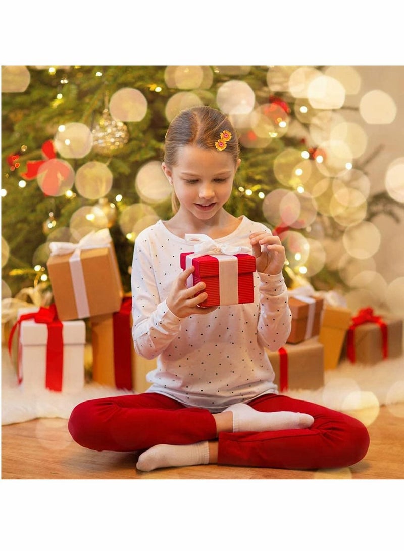 KASTWAVE Pretty Hairpins, Baby Girls Hair Clips Cute Hair Accessories Colorful Rainbow Flower Dessert Patterns Barrettes - Image 4