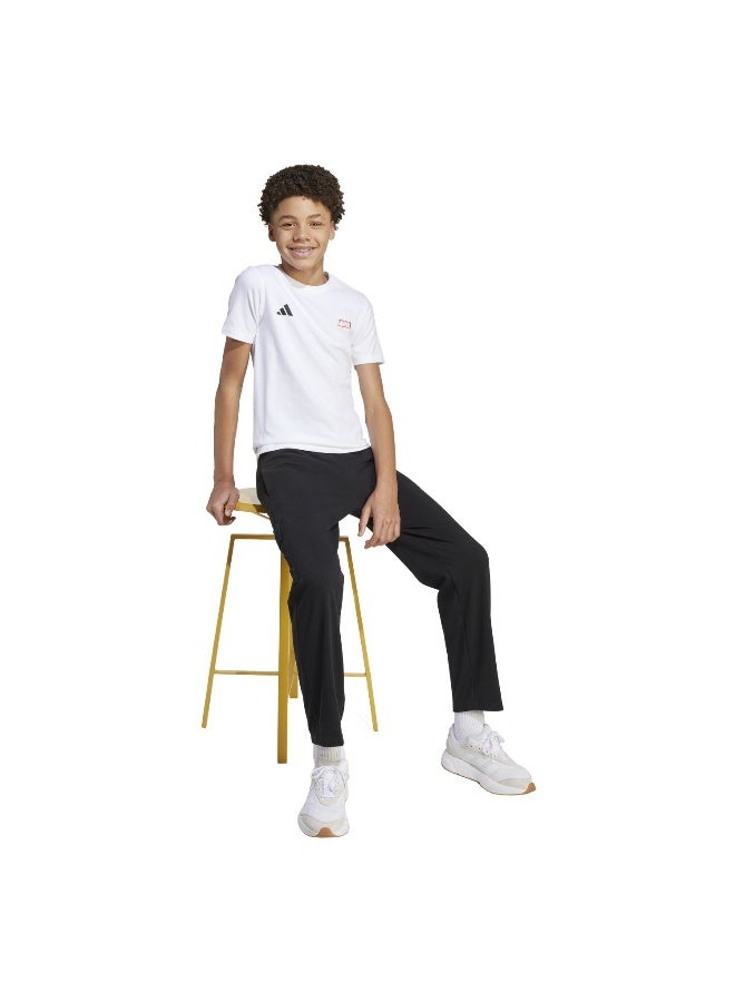 Adidas Adidas J Mrvl Sm Gfx T White Graphic Tee (Short Sleeve) T-Shirts For Kids - Image 4