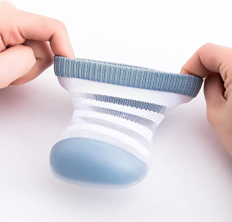 تشيكيريس جوارب أطفال نعلية غير قابلة للانزلاق أحذية منزلية مقاس 22-23 - Image 4