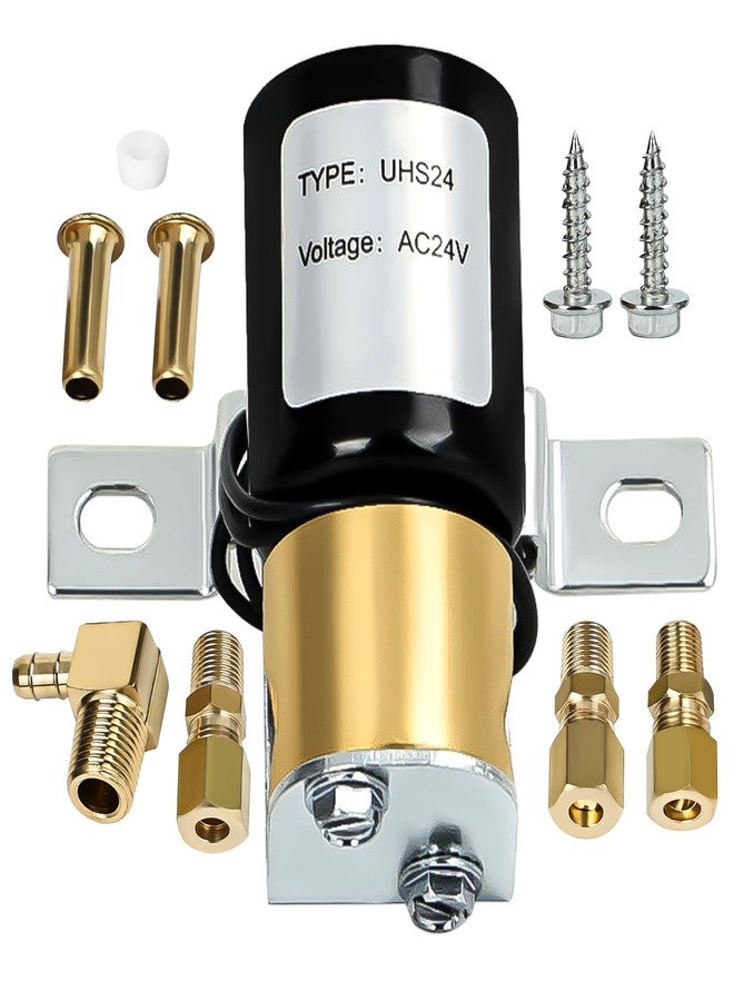 Romalon Upgraded UHS24 Universal Humidifier Solenoid Valve Replacement 24Volt Fit for Aprilaire 4040 General 990-53 HE220 HE225 HE260 HE265 HE280 by Romalon - Image 1
