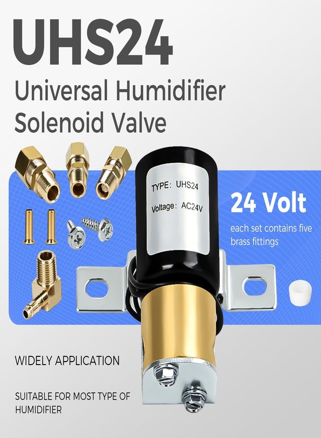Romalon Upgraded UHS24 Universal Humidifier Solenoid Valve Replacement 24Volt Fit for Aprilaire 4040 General 990-53 HE220 HE225 HE260 HE265 HE280 by Romalon - Image 4