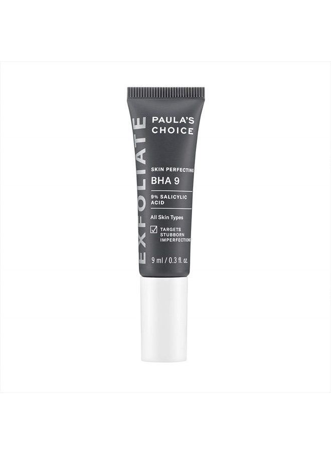 PAULA'S CHOICE - Skin Perfecting BHA 9 Spot Treatment, 9% Salicylic Acid Exfoliant for Large Pores, 0.3 Ounce - Image 1