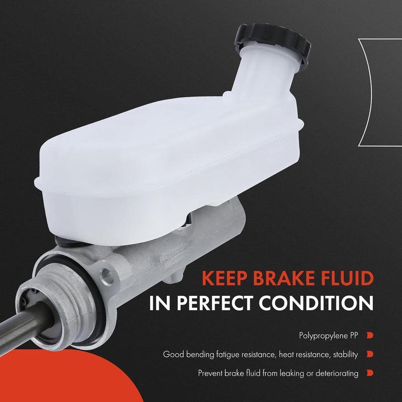 A-Premium Brake Master Cylinder with Reservoir and Sensor - Image 3