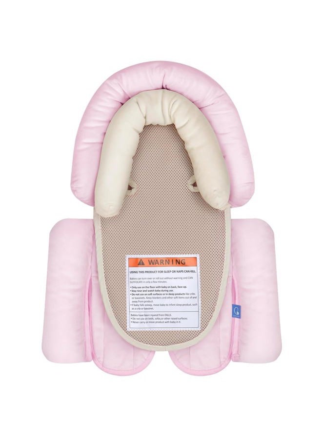 COOLBEBE Upgraded 3-in-1 Baby Head Neck Body Support Pillow for Newborn Infant Toddler - Extra Soft Car Seat Insert Cushion Pad, Perfect for Carseats, Strollers, Swings - Image 1