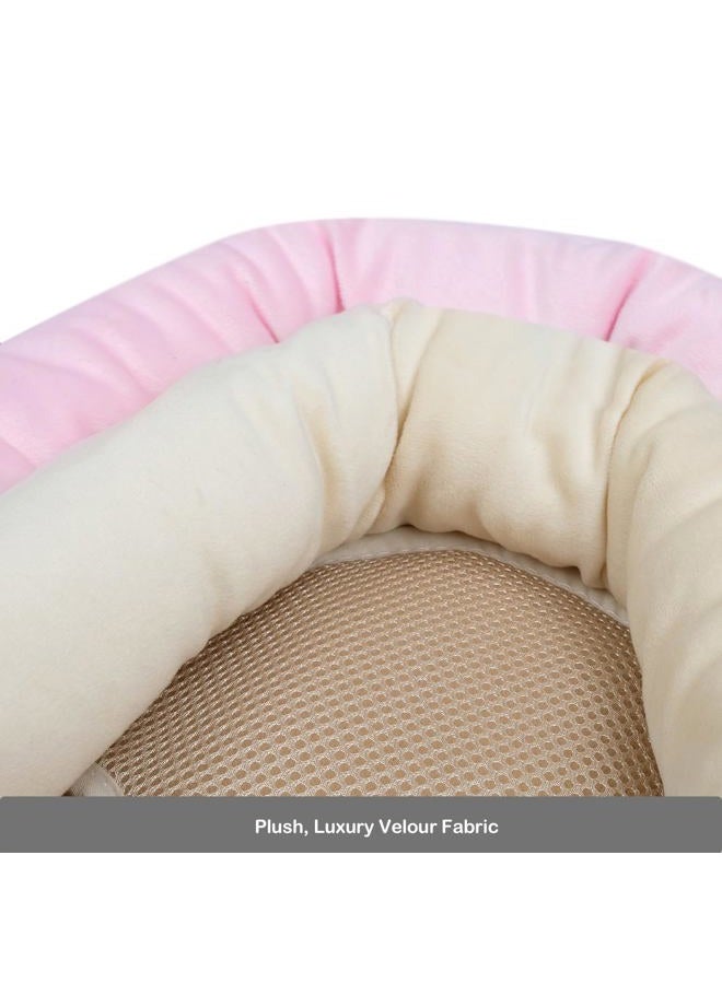 COOLBEBE Upgraded 3-in-1 Baby Head Neck Body Support Pillow for Newborn Infant Toddler - Extra Soft Car Seat Insert Cushion Pad, Perfect for Carseats, Strollers, Swings - Image 5