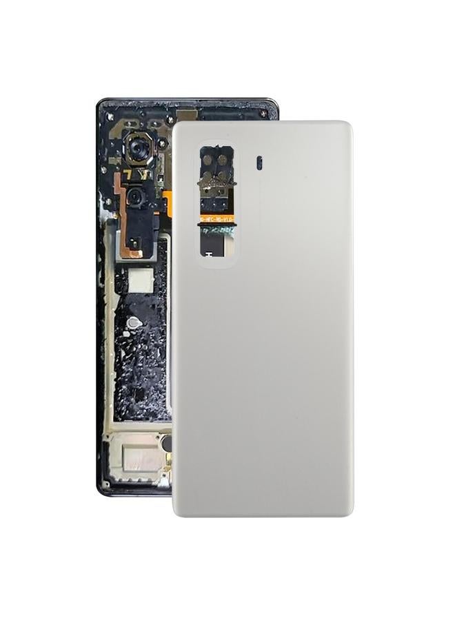 For Infinix Hot 50 Pro+ 4G X6880 Original Back Cover(Silver) - Image 1