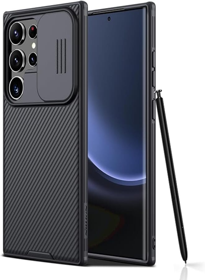 Nillkin Nillkin CamShield Pro Case for Samsung Galaxy S24 Ultra 5G 6.8" Protective with Slide Camera Protection Cover, Slim Stylish,Black 