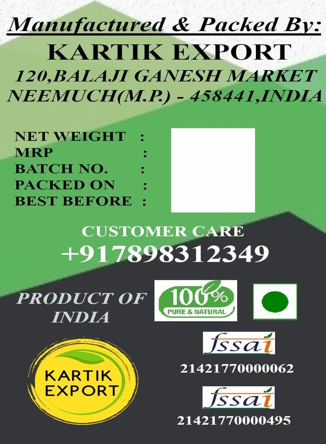 Kartik Export كارتيك اكسبورت مسحوق جيرا (كمون)، 100 جرام - Image 4