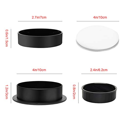 Luxiv 3 in 1 Burger Press, Hamburger Patty Maker Stuffed Burgers Press with 100p Hamburger Paper for BBQ Non-Stick Sliders Beef Hamburger Push (Black) - Image 3