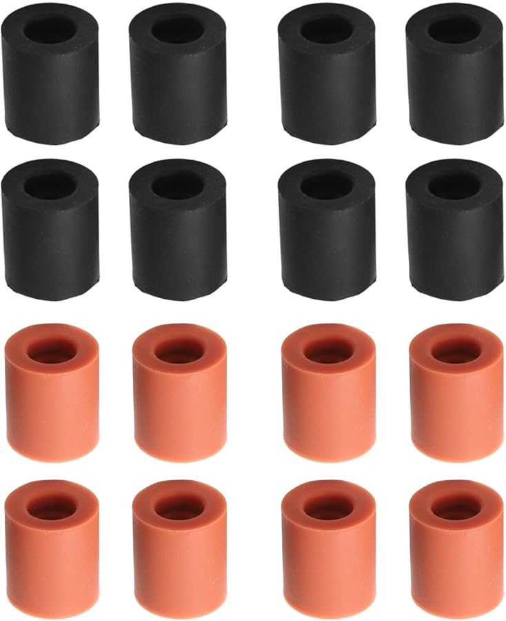 Ender 3 Pro CR 10 أعمدة تسوية سرير السيليكون 16 قطعة أسود برتقالي مرونة عالية - Image 4