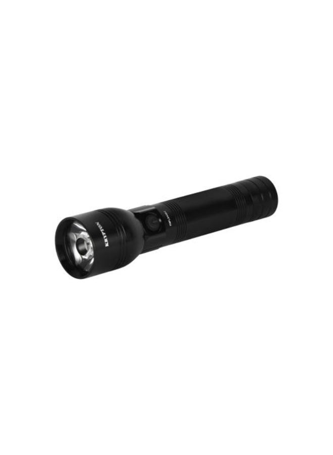 Krypton Zoomable LED Flashlight 5W CREE | 4000mAh Rechargeable Torch with Type-C Fast Charging | 1200m Beam, SOS Mode | Aluminium Body for Camping, Emergencies & Outdoor Use - Image 2