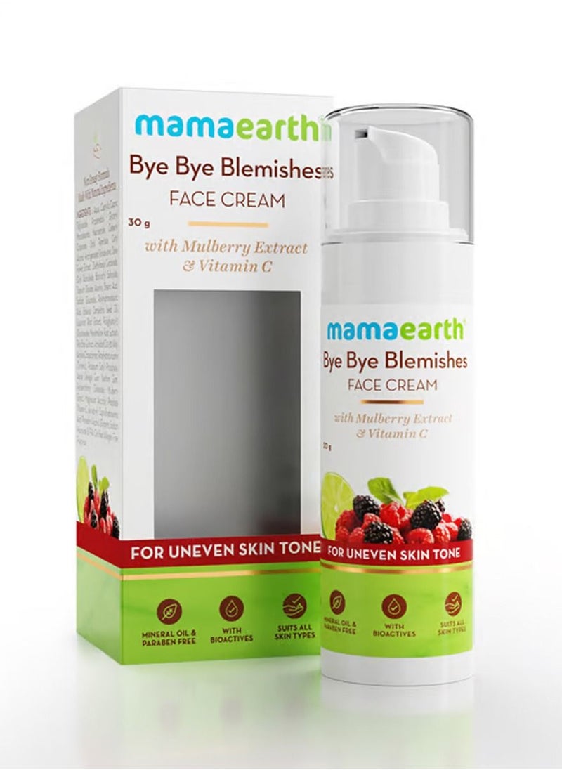 Mamaearth - Mamaearth Bye Bye Blemishes Face Cream 30 g - Image 1