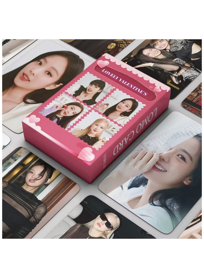 NIBEMINENT 55 Pcs Kpop BLACKPINK Lomo Cards Card For Fans Collection Gifts - Image 2