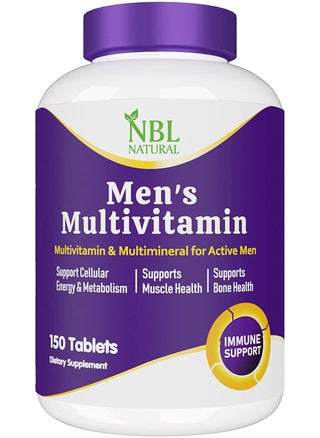 High Potency Multivitamin for Active Men Muscle Health Support Immune Support Energy and Metabolism Support 150 Tablets 150 Tablets - pzsku/ZBFA3574CBFA4864F91CEZ/45/1746218031/94295a34-c4dd-4e77-9b49-ef42d3030938