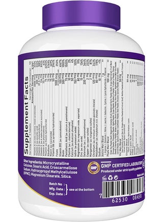 High Potency Multivitamin for Active Men Muscle Health Support Immune Support Energy and Metabolism Support 150 Tablets - view 2