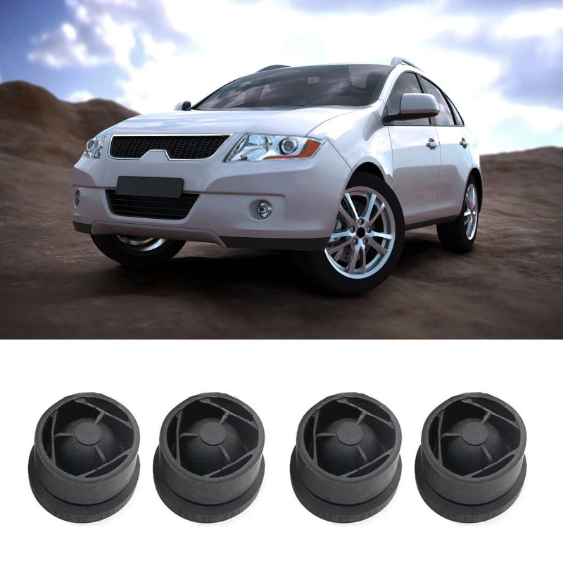4Pcs Heat Resistant Rubber Engine Hood Cushion Protectors For Wear Protection - Image 5