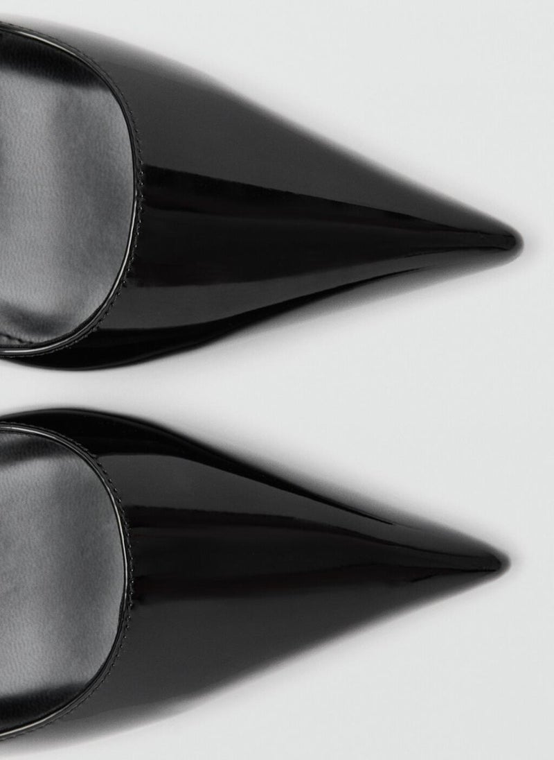 MANGO Patent leather heel shoes - Image 5
