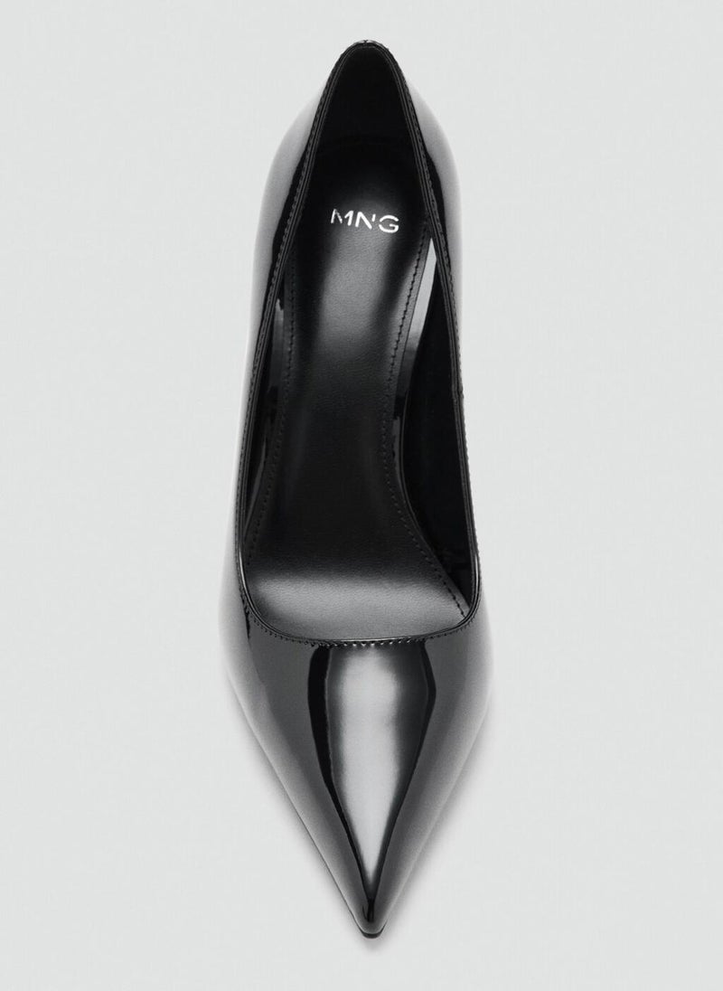 MANGO Patent leather heel shoes - Image 4