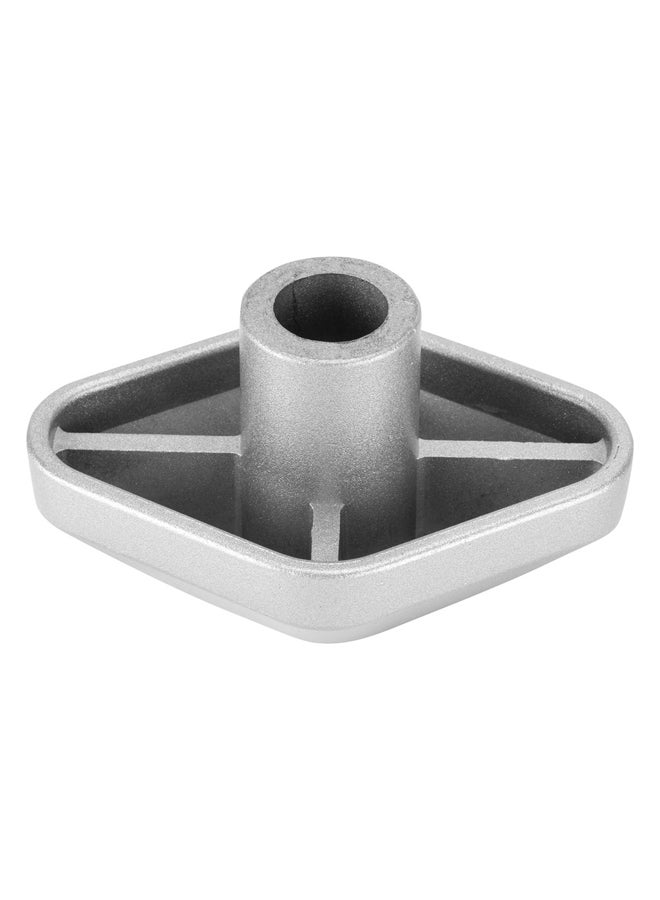 AL SANIDI وعاء ضغط ألمنيوم بمقبض علوي، فضي، حجم 9-10-11-12 لتر - Image 3