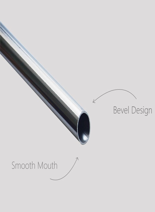 Dreamfocus Reusable Metal Straws Replacement Stainless Steel for Hydro Flask Wide Mouth Bottle 40 oz 6-Pack - Image 5