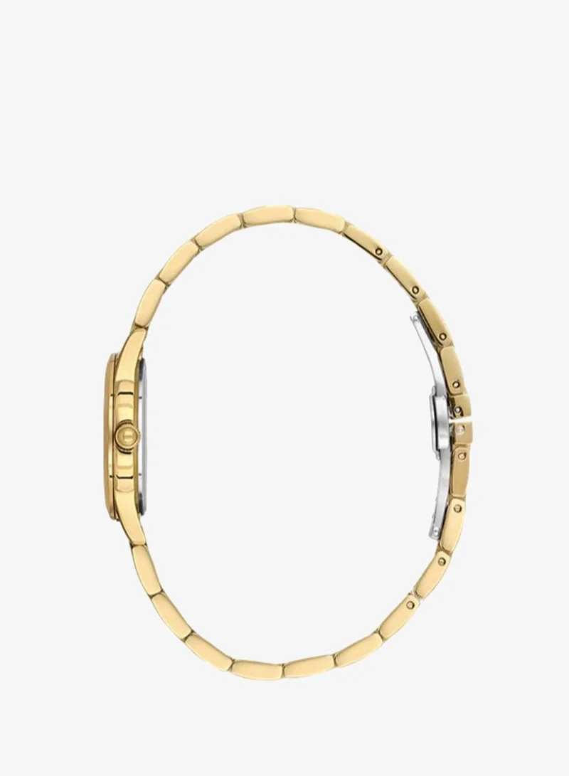 Freelook Paris Freelook - Naturelle Women's Watch | Steel Case | Stainless Steel Band | Dark Green & Round Dial | Analog | Japanese Quartz | Sapphire Crystal | Premium Luxury Watch | Ideal Gift | Water Resistant 50 Meters