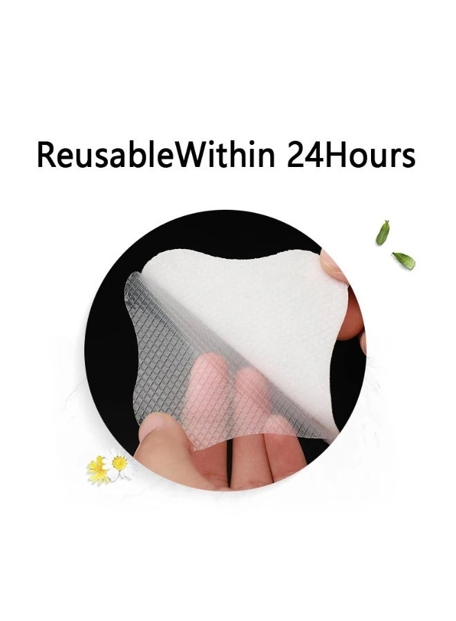 Fraupow Hydrogel Pads | Pack of 10 | Instant Cooling Relief for Sore Cracked Nipples | Award Winning Reusable Nipple Pads | Promotes Healing & Protection | Soothing | Includes Midwife Consultation - Image 3