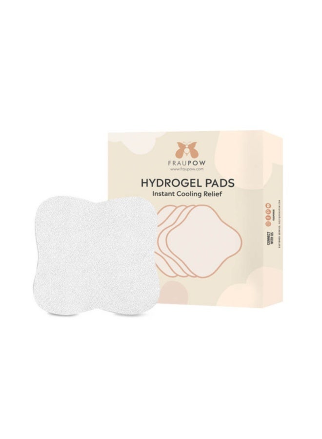 Fraupow Hydrogel Pads | Pack of 10 | Instant Cooling Relief for Sore Cracked Nipples | Award Winning Reusable Nipple Pads | Promotes Healing & Protection | Soothing | Includes Midwife Consultation - Image 2