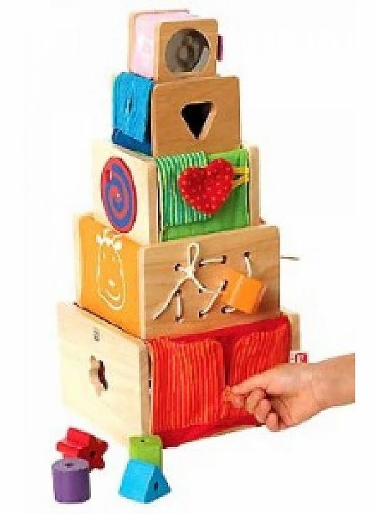 Self-Reliance Tower – Motor Skills and Independence Development Toy for Kids - Image 1