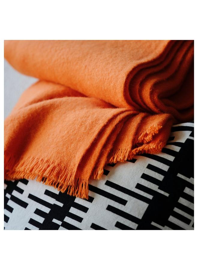 erorex Throw, bright orange, 150x200 cm - Image 3