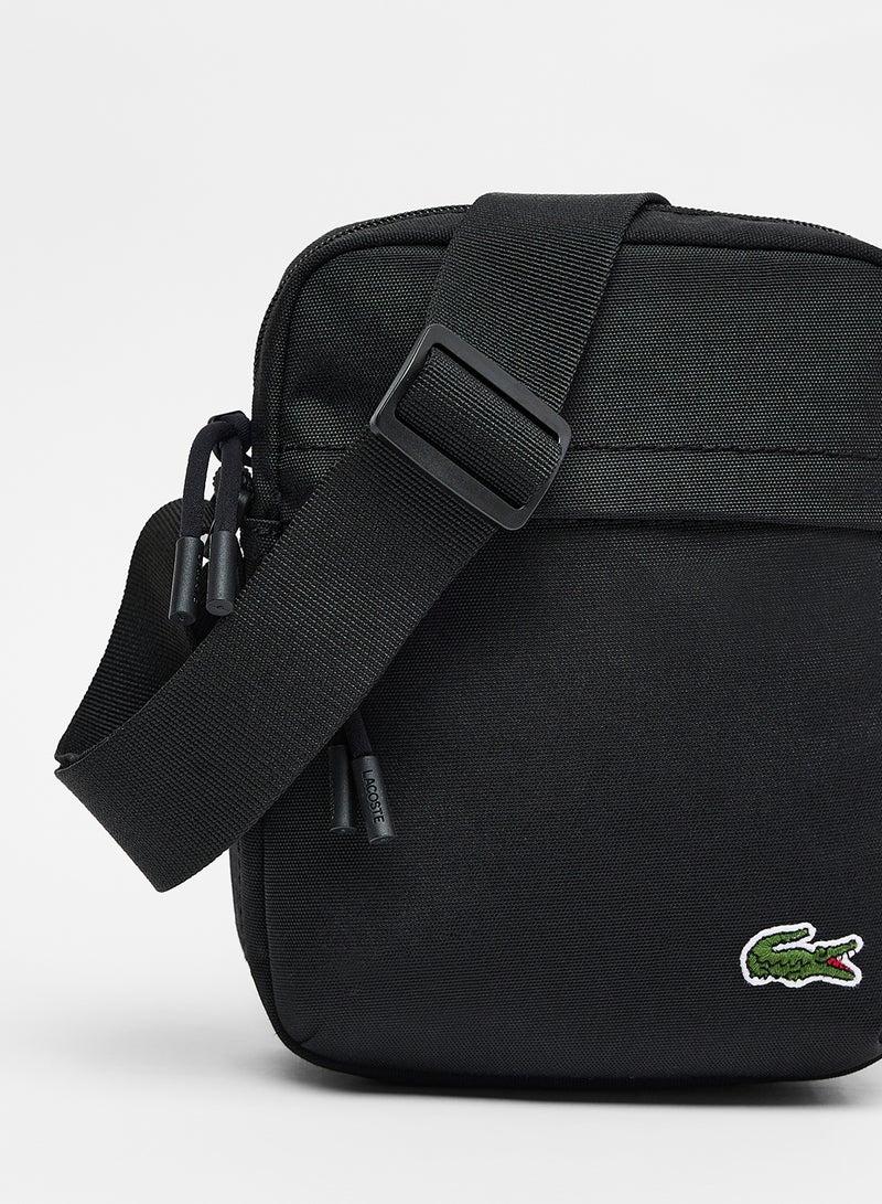 LACOSTE Neocroc Basic Messenger Bag Black - Image 3